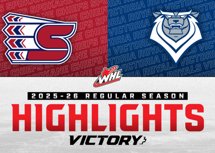 Spokane Chiefs no Victoria Royals 01/10 | Destaques da WHL 2025-26