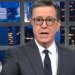 Stephen Colbert derruba a casa com 2 palavras para Trump Admin