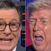 Stephen Colbert identifica o momento em que a entrevista de Trump foi 'lateral'