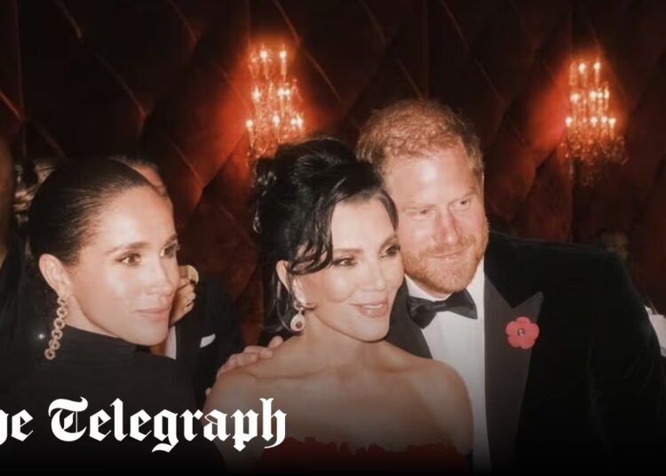 Sussex pediu aos Kardashians que excluíssem fotos no Remembrance Sunday