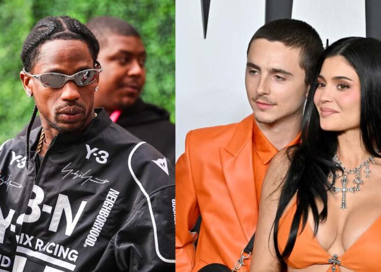 Travis Scott competindo com namorado da ex-namorada?