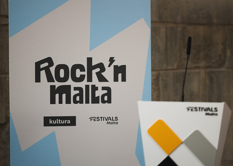 Um total de 63 eventos de rock anunciados através do esquema Rock'n Malta