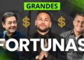 ⚠️Quem São os 10 FAMOSOS MAIS RICOS do Brasil? Ranking Atualizado🔴