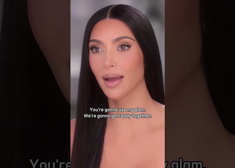 Kim decides Khloe’s going to the Met #KUWTK #kimkardashian #thekardashians #khloekardashian #viral