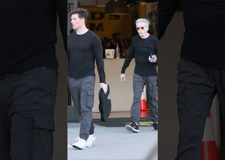 Calvin Klein and Boyfriend Rock Matching Gym Outfits 🖤💪