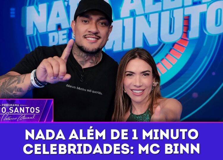 Nada Além de 1 Minuto – Celebridades: MC Binn | Programa Silvio Santos (25/01/26)
