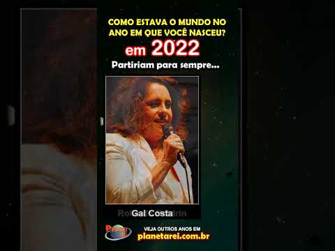 As celebridades que partiram em 2022