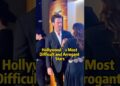 Hollywood’s most difficult and arrogant stars #celebrity