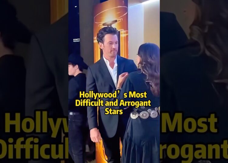 Hollywood’s most difficult and arrogant stars #celebrity