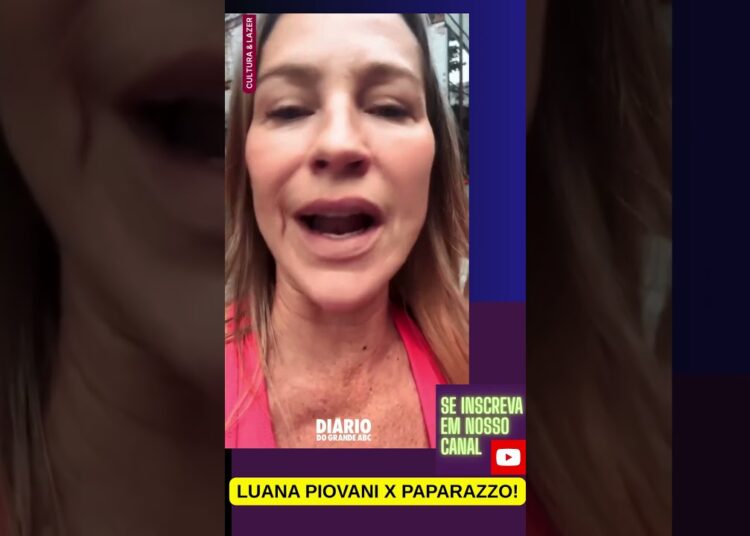 BRIGA !! LUANA PIOVANI PARTE PARA CIMA DE PAPARAZZO E FALA TODA A VERDADE !! #shorts #globo #bbb