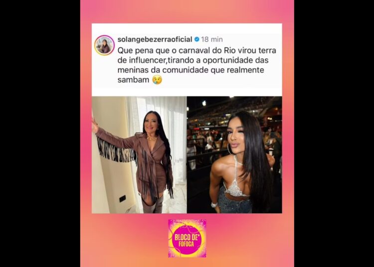 mãe da #deolanebezerra comentou sobre influenciadores desfilarem no carnaval. #fofocas #fofoca