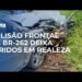 Colisão frontal na BR-262 deixa feridos em Realeza