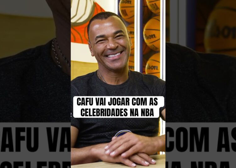 Cafu vai jogar o Jogo das Celebridades da NBA 🏀🇧🇷 #Shorts