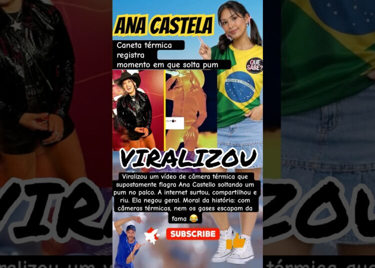 ANA CASTELA NAO SOLTA PUM #viralizou #feedshorts #fofoca