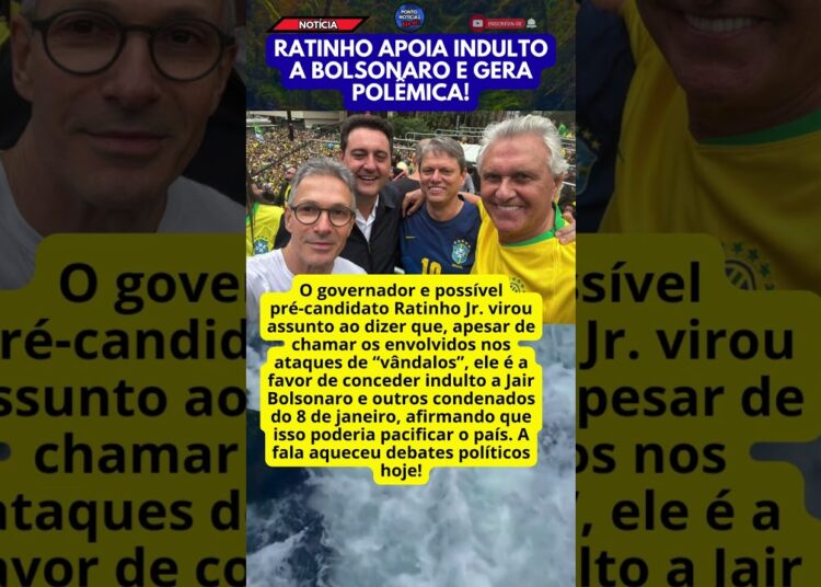 RATINHO JR CHOCA, CRÍTICA A “VÂNDALOS” MAS DEFENDE INDULTO A BOLSONARO!