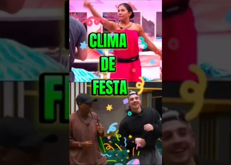 CLIMA DE FESTA NA MANHÃ DO BBB PÓS SINCERÃO
