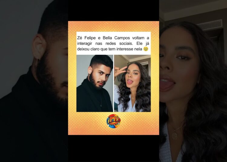 Zé Felipe curte foto de Bella Campos #fofoca #fofocas #noticias