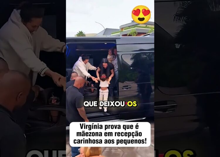 VIRGÍNIA EMOCIONA AO REENCONTRAR OS FILHOS APÓS DIAS SEPARADOS! #fofoca #celebridades #famosos