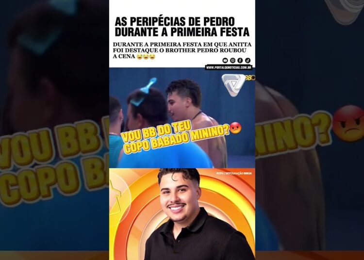Pedro é meme garantido nessa edição do bbb26. #fofocas #notícia #bbb26 #redebbb