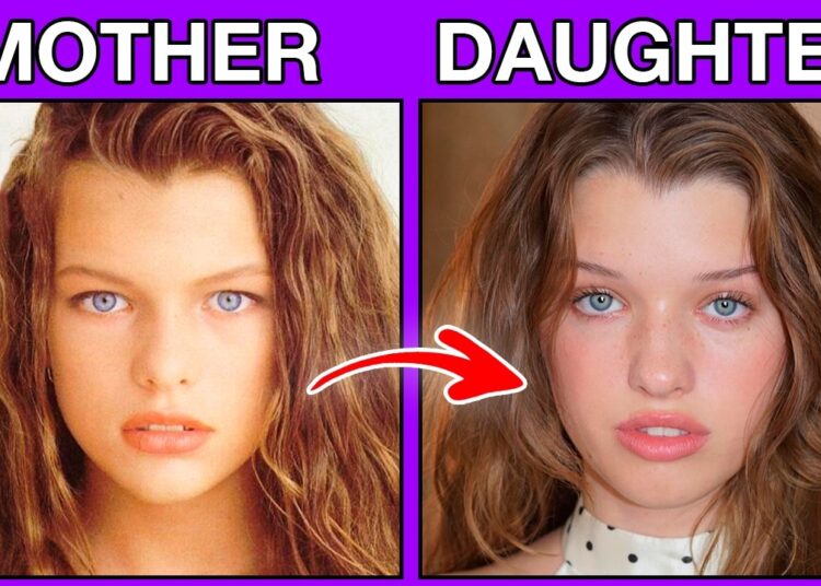 50 Celebrity Mothers and Their Daughters, Jaw Dropping Look Alikes | Part 2
