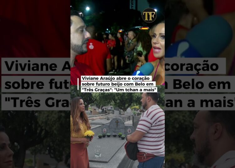Viviane Araújo abre o coração sobre futuro beijo com Belo em “Três Graças”: “Um tchan a mais”