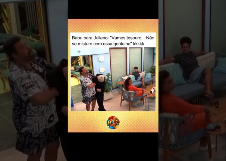 Babu e Juliano após as brigas do #bbb #fofoca #fofocas