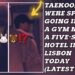 OMG😮💋Taekook Were Spotted Going Inside A Gym Near A Five-Star Hotel In Lisbon Today#bts#jungkook