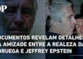 Documentos revelam detalhes da amizade entre a realeza da Noruega e Jeffrey Epstein