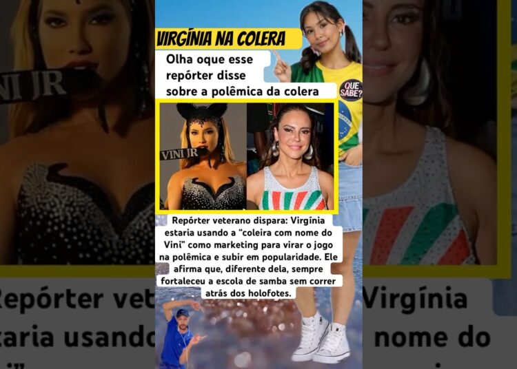 VIRGÍNIA E A COLERA DO VINI #feedshorts #ultimasnoticia #fofoca