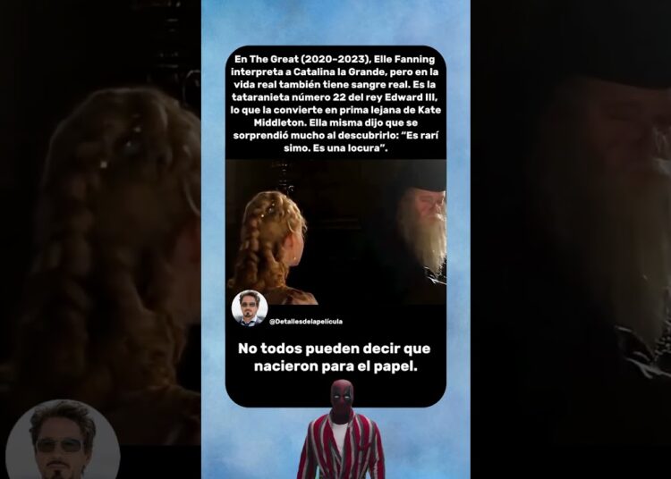 Elle Fanning No Actuaba… Es Realeza de Verdad 😳 | The Great (2020)