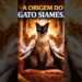 👉 O gato siamês já foi tratado como REALEZA… e hoje manda na sua casa 😂 #gatos #cat