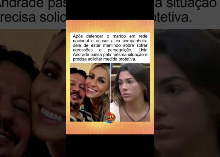 Lívia Andrade tem medida protetiva contra Marcos Audiomix #fofocas #fofoca #liviaandrade