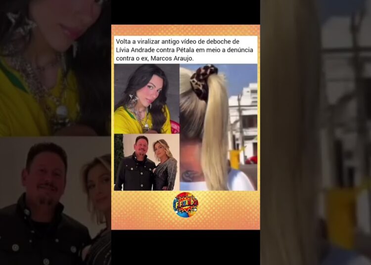 Dia que Lívia Andrade debochou de Pétala Barreiros #fofoca #fofocas #liviaandrade #pétalabarreiros