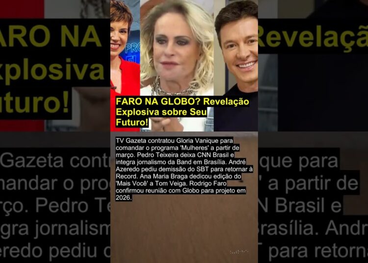 FARO NA GLOBO? Revelação Explosiva sobre Seu Futuro!