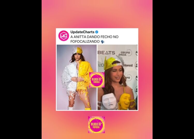 a #anitta dando um fecho no #fofocalizando . #fofoca #fofocas