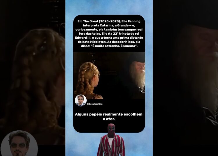 Elle Fanning Não Estava Atuando… Ela É Realeza de Verdade 😳 | The Great