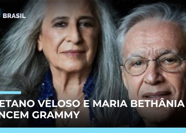Caetano Veloso e Maria Bethânia vencem Grammy de “Melhor Álbum de Música Global” | #SBTBrasil