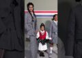 Teyana Taylor Twins with Daughters in Thom Browne at GQ Bowl! 👗✨