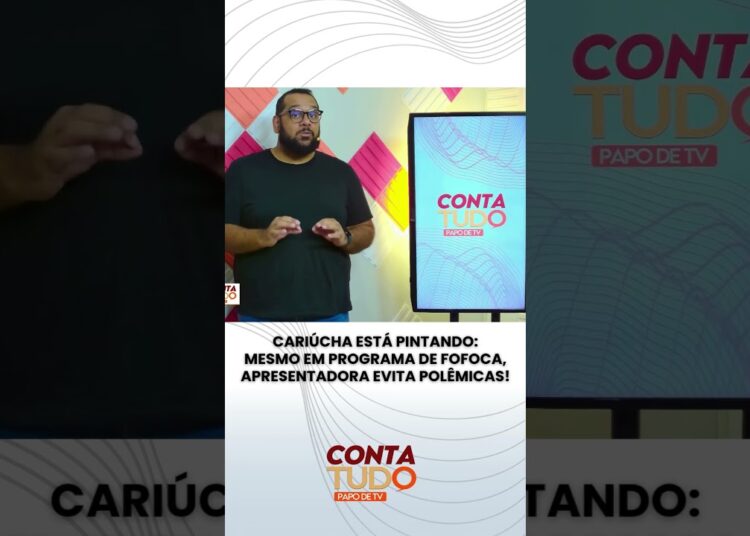 #cariucha prefere fugir de polemicas? #celebridades