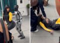 Cardi B FALLS on Robot at Super Bowl Party! 🤯💃