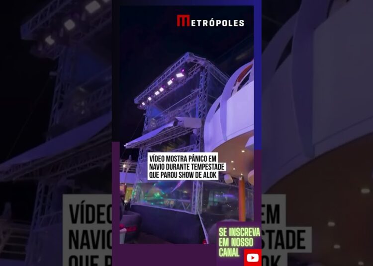 TRAGÉDIA !! NAVIO ONDE ALOK ESTAVA FAZENDO SHOW PASSA POR GRAVE ACIDENTE !! #shorts #alok #famosos