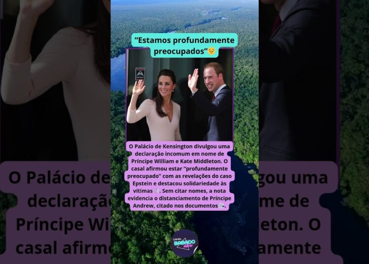 👑⚠️ Caso Epstein preocupa a realeza