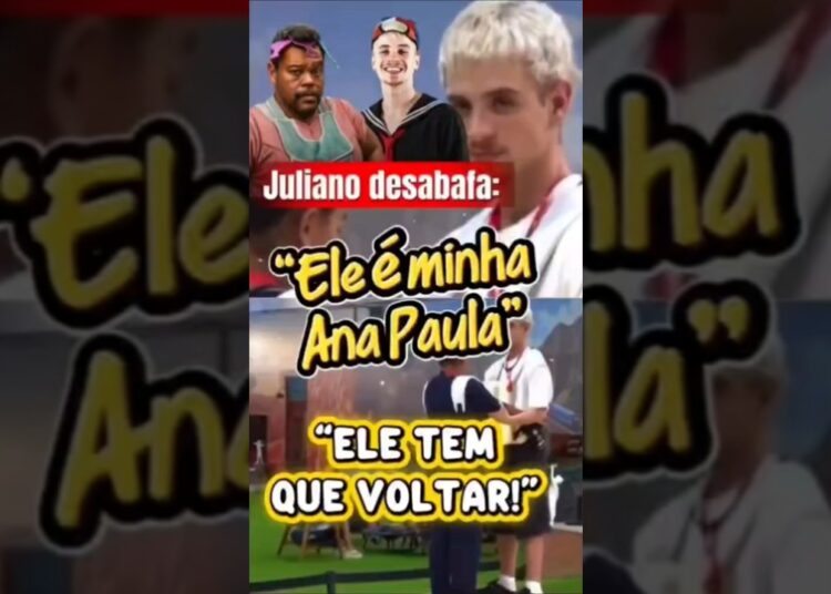 JULIANO FLOSS DESABAFA E DIZ QUE NAO SABE JOGAR SEM BABU NO BBB