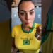 Georgina Rodriguez in Brazil Jersey | Casual Food Time & Relaxed Lifestyle Moments