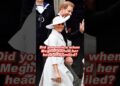 Did you notice when Meghan turned her head and smiled? #meghan #royal #princesskate #princess