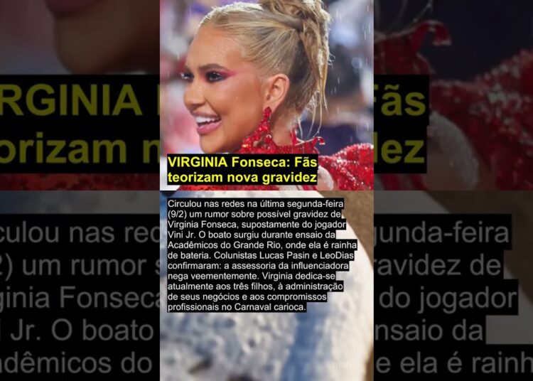 VIRGINIA Fonseca: Fãs teorizam nova gravidez #virginia #virginiafonseca