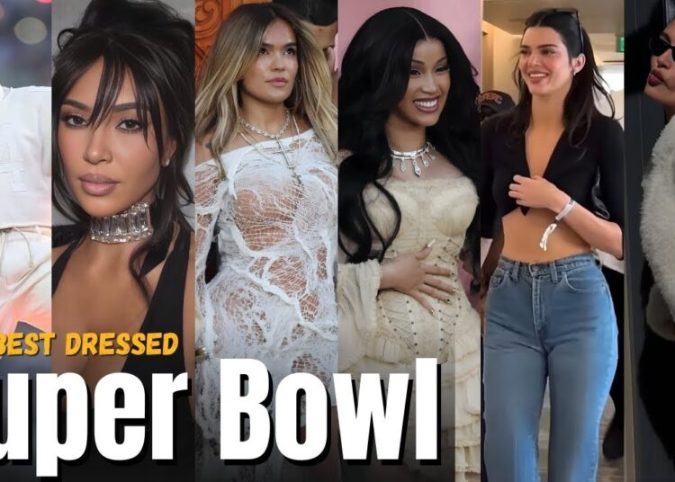 BEST DRESSED CELEBRITIES AT THE SUPER BOWL 2026!