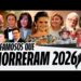27 Famosos e Personalidades que partiram em 2026 • Atores, Cantores, Apresentadores, astros e mais