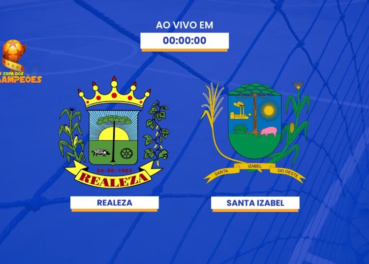⚽ REALEZA x SANTA IZABEL DO OESTE | COPA DOS CAMPEÕES 2026