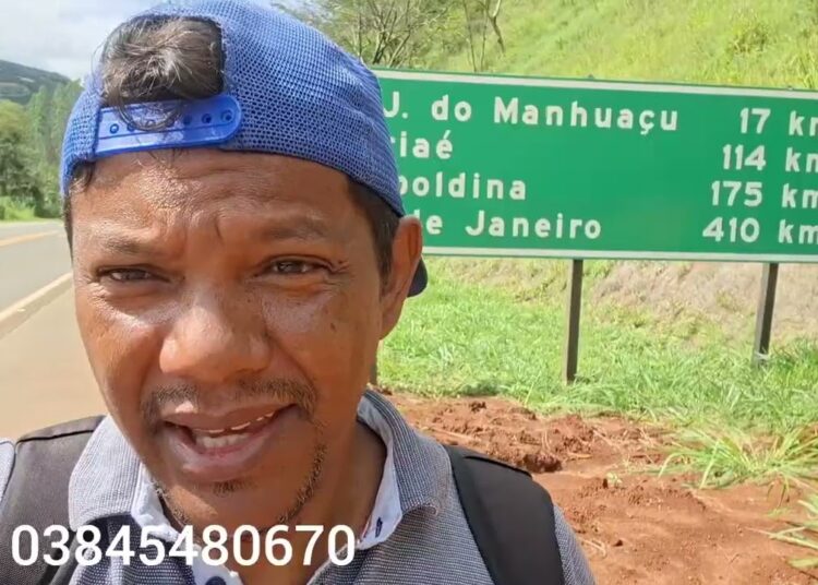 Viajando a Pé: Cruzei a Estrada de Realeza até Muriaé